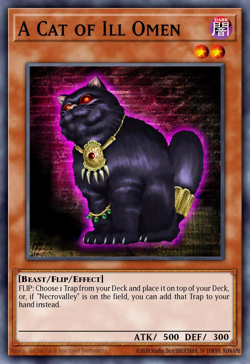 A Cat of Ill Omen Pharaonic Guardian card