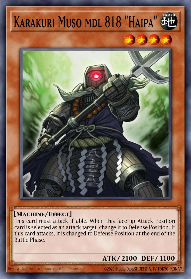 Karakuri Muso mdl 818 "Haipa" Storm of Ragnarok: Special Edition card