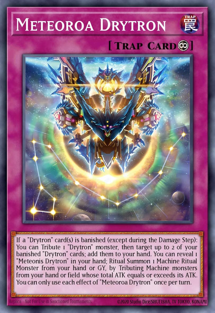 Meteoroa Drytron The Infinite Forbidden card