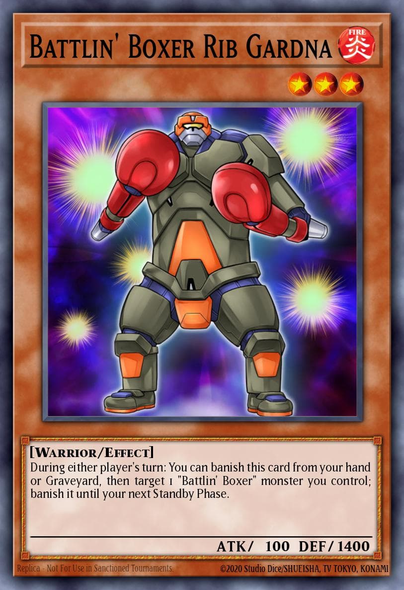 Battlin' Boxer Rib Gardna 2014 Mega-Tin Mega Pack card