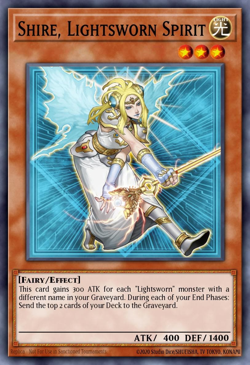 Shire, Lightsworn Spirit Realm of Light Structure Deck card