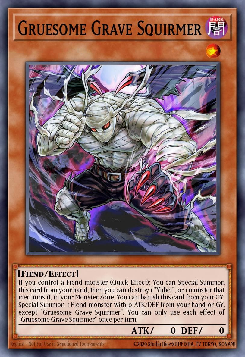 Gruesome Grave Squirmer Legacy of Destruction card