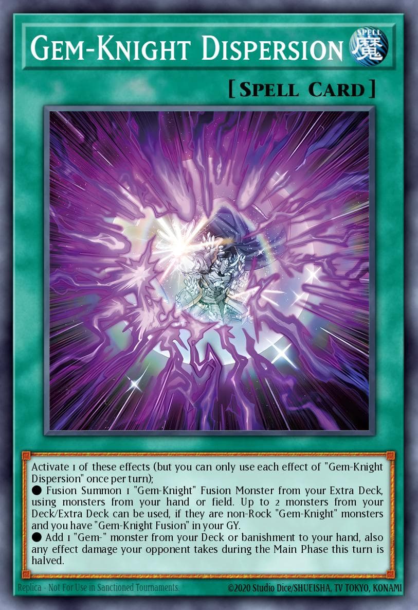 Gem-Knight Dispersion Battles of Legend: Monster Mayhem card