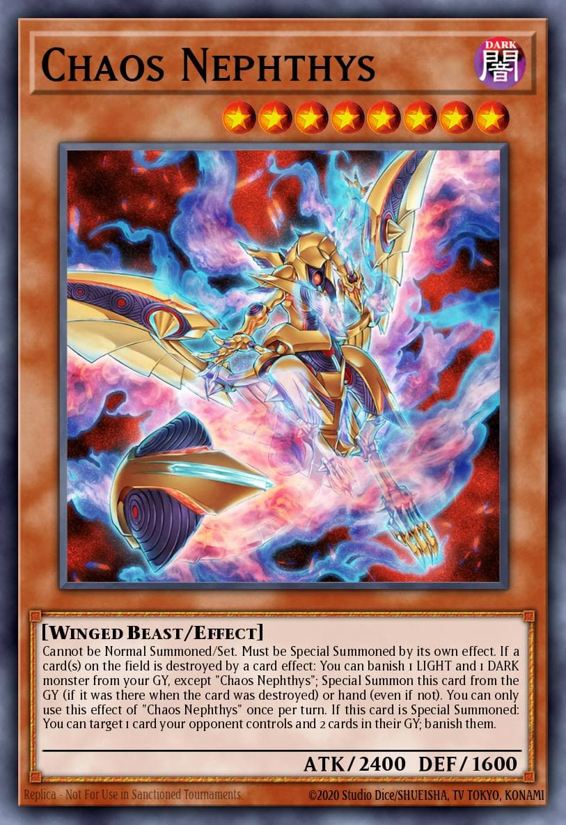 Chaos Nephthys Battle of Chaos card