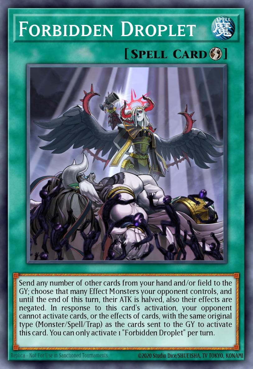 Forbidden Droplet 2022 Tin of the Pharaoh's Gods card