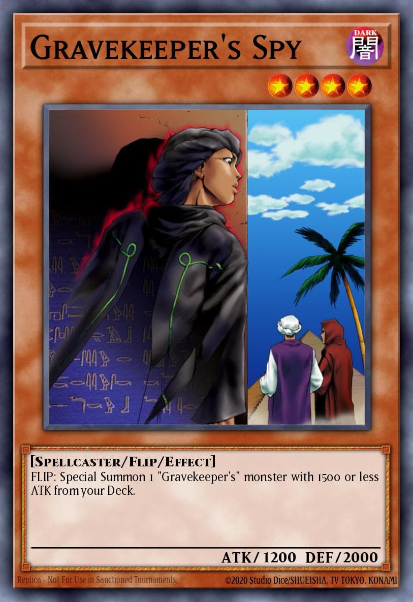 Gravekeeper's Spy Pharaonic Guardian card