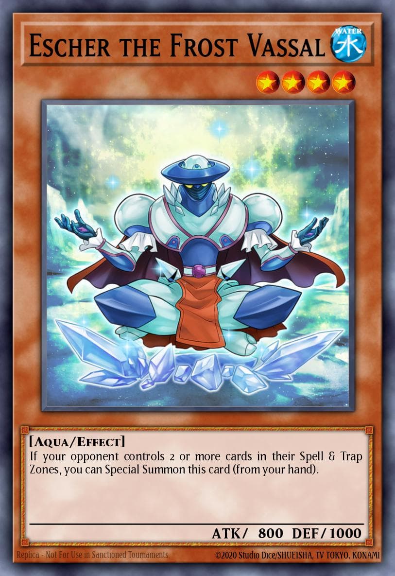 Escher the Frost Vassal Clash of Rebellions: Special Edition card
