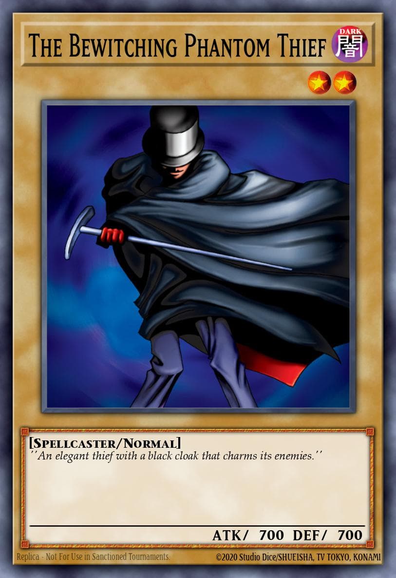 The Bewitching Phantom Thief 游戏王 card