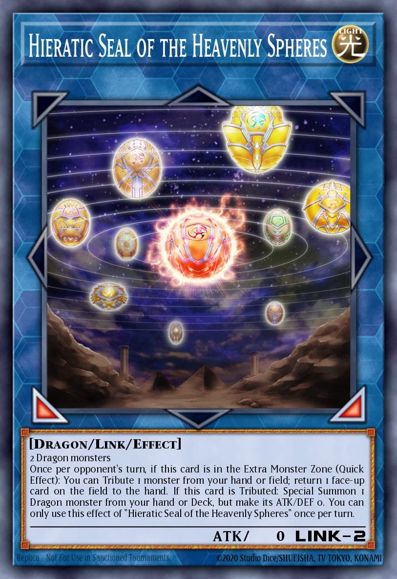 Hieratic Seal of the Heavenly Spheres Battles of Legend: Crystal Revenge card