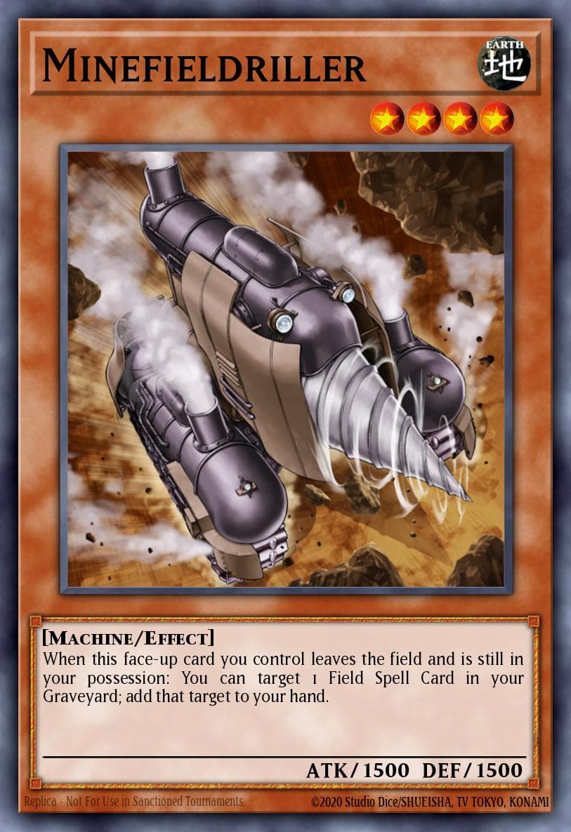 Minefieldriller Ancient Prophecy: Special Edition card
