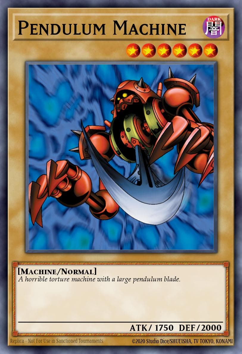 Pendulum Machine Gold Series 4: Pyramids Edition card