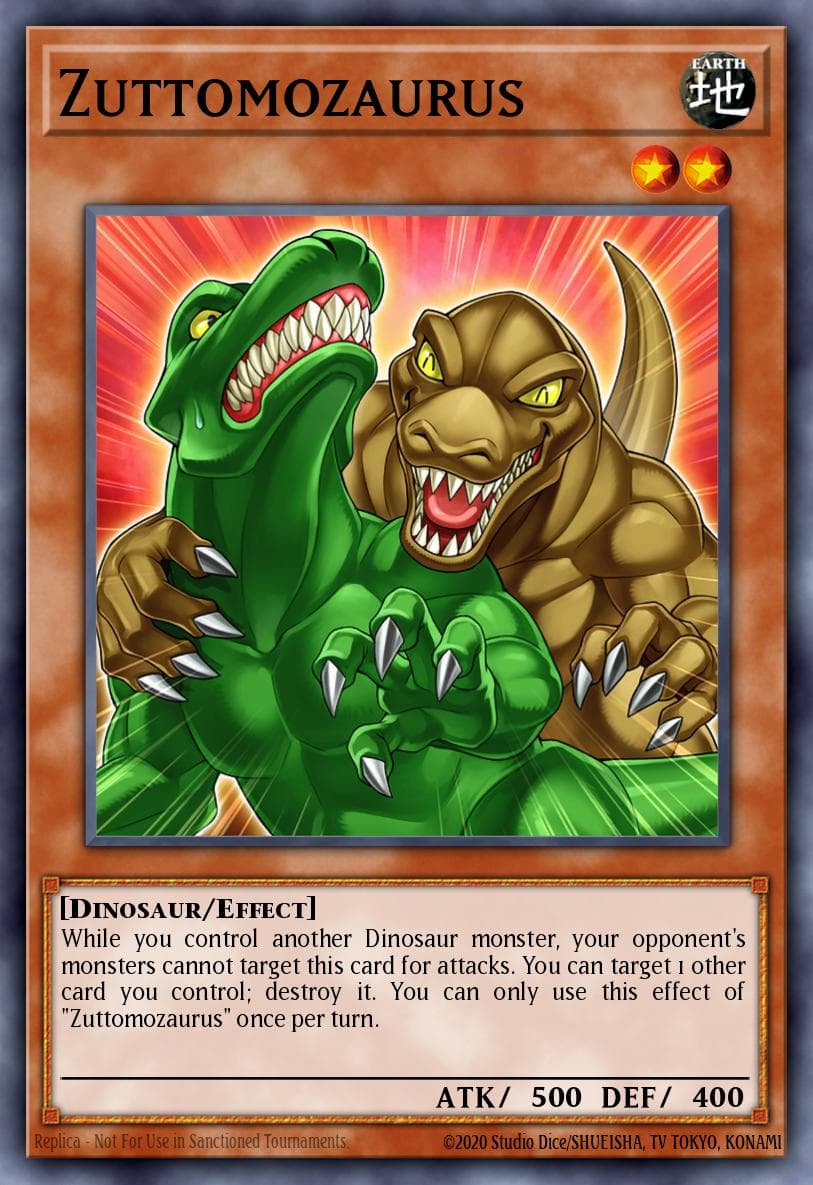 Zuttomozaurus Duelist Nexus card