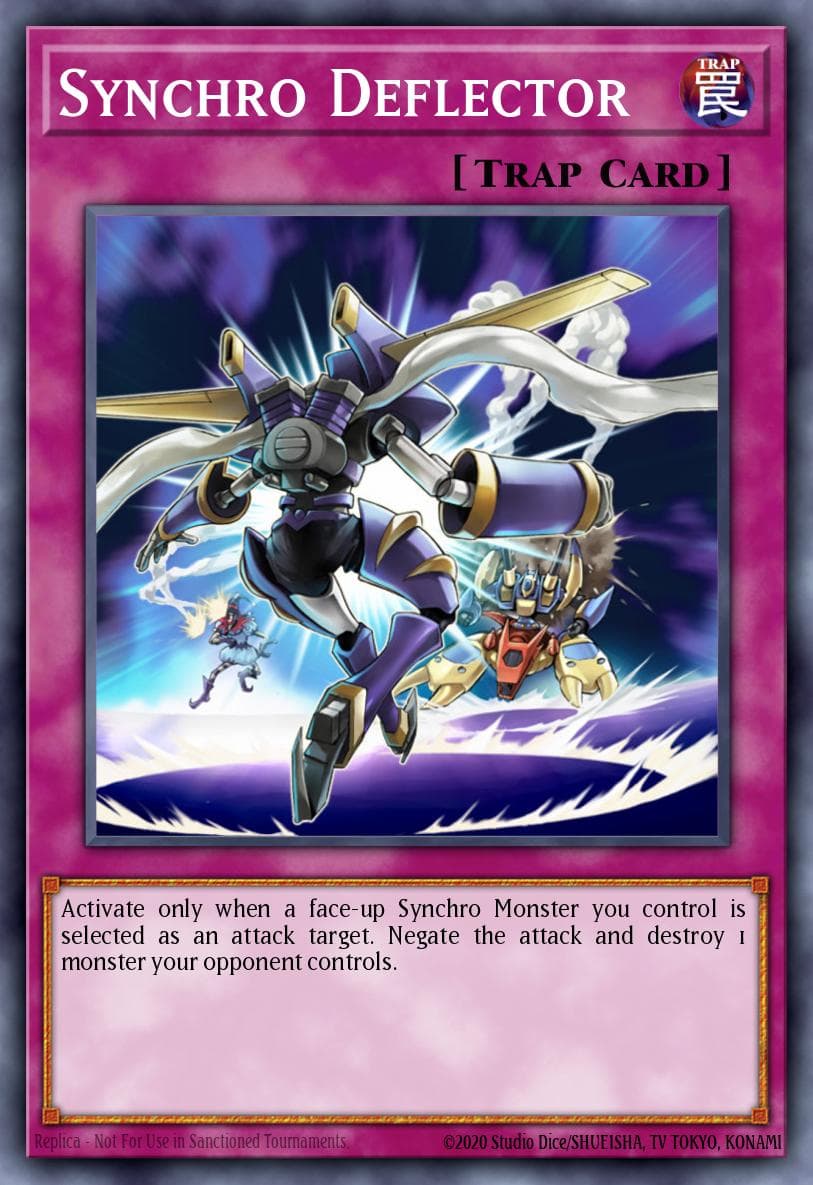 Synchro Deflector 遊戲王 card