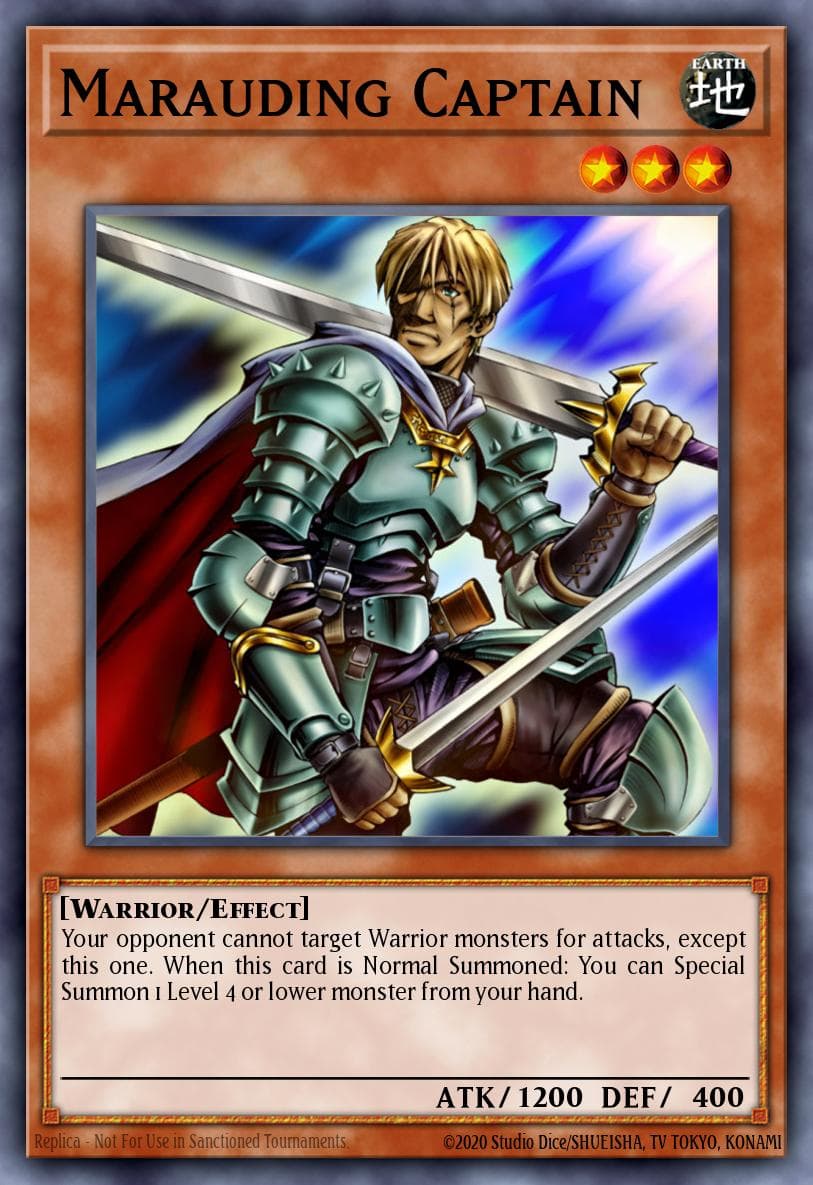 Marauding Captain DB card