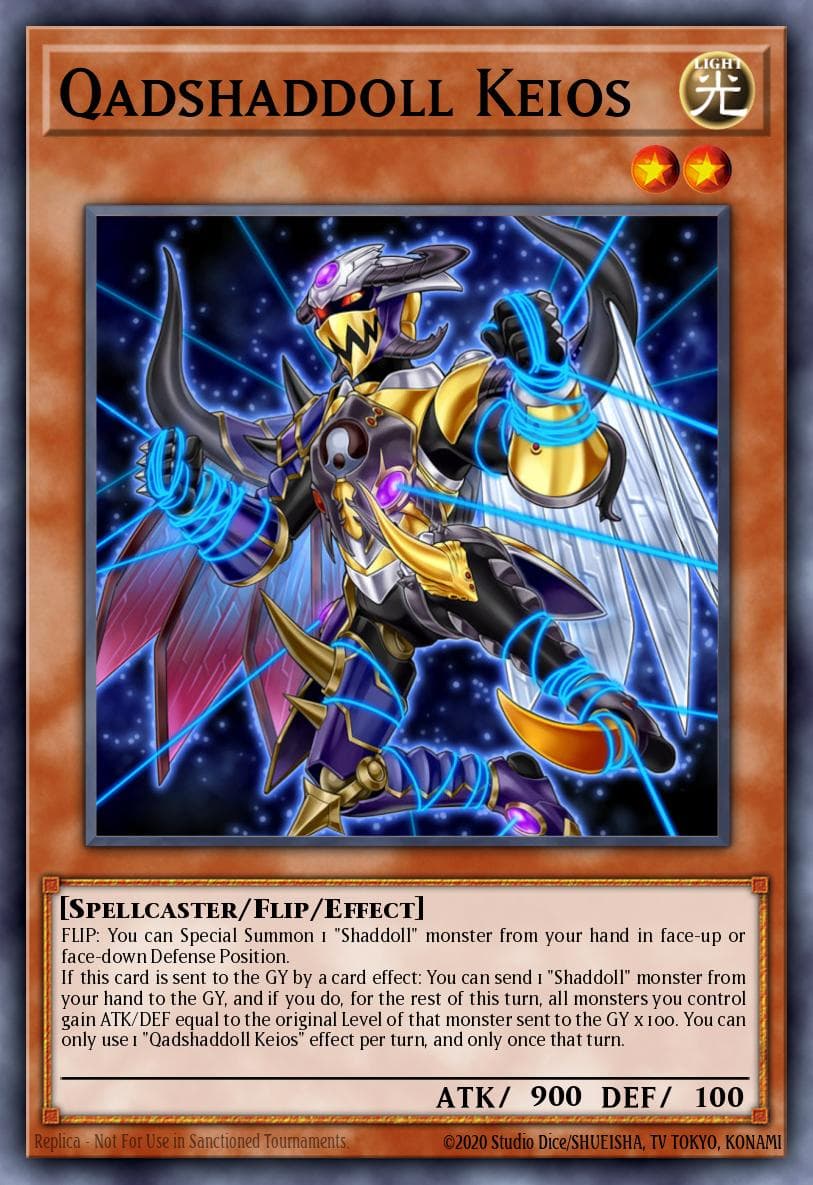 Qadshaddoll Keios Structure Deck: Shaddoll Showdown card