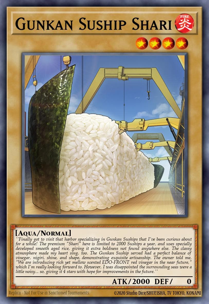 Gunkan Suship Shari 2022 Tin of the Pharaoh's Gods card