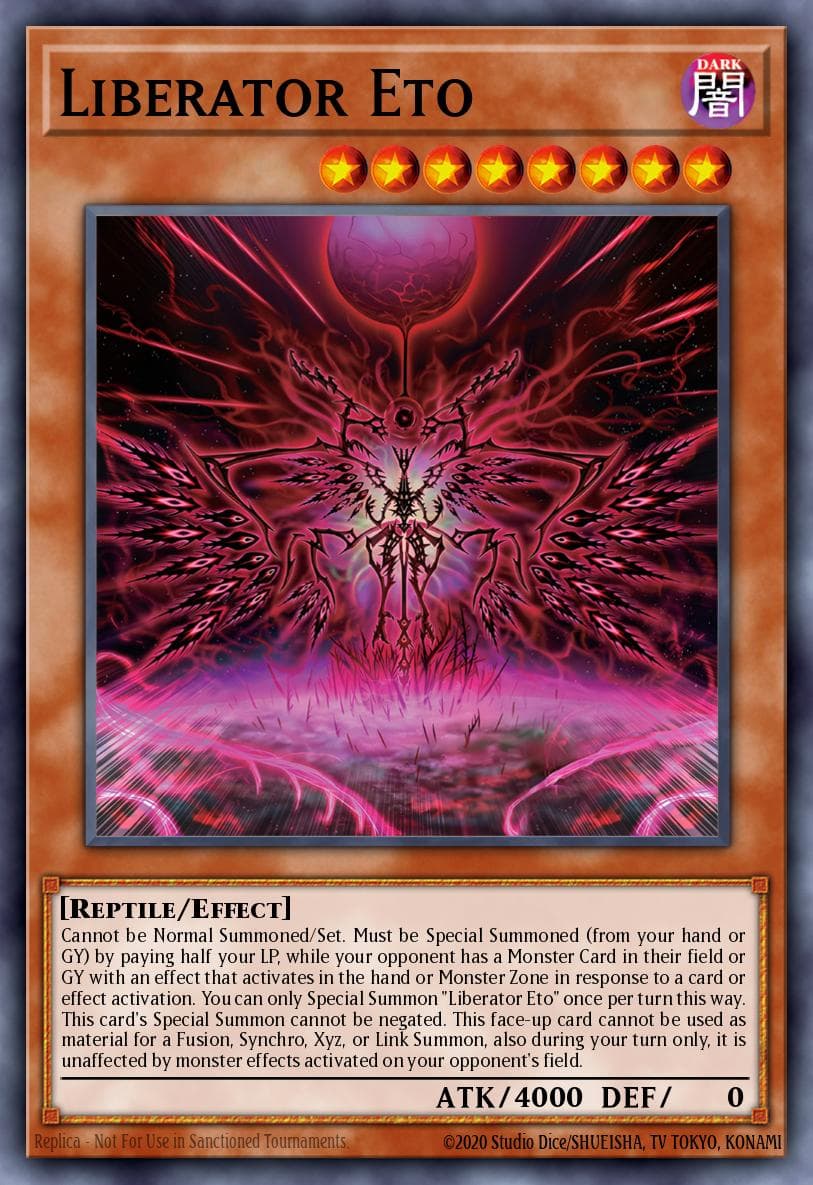 Liberator Eto Supreme Darkness card