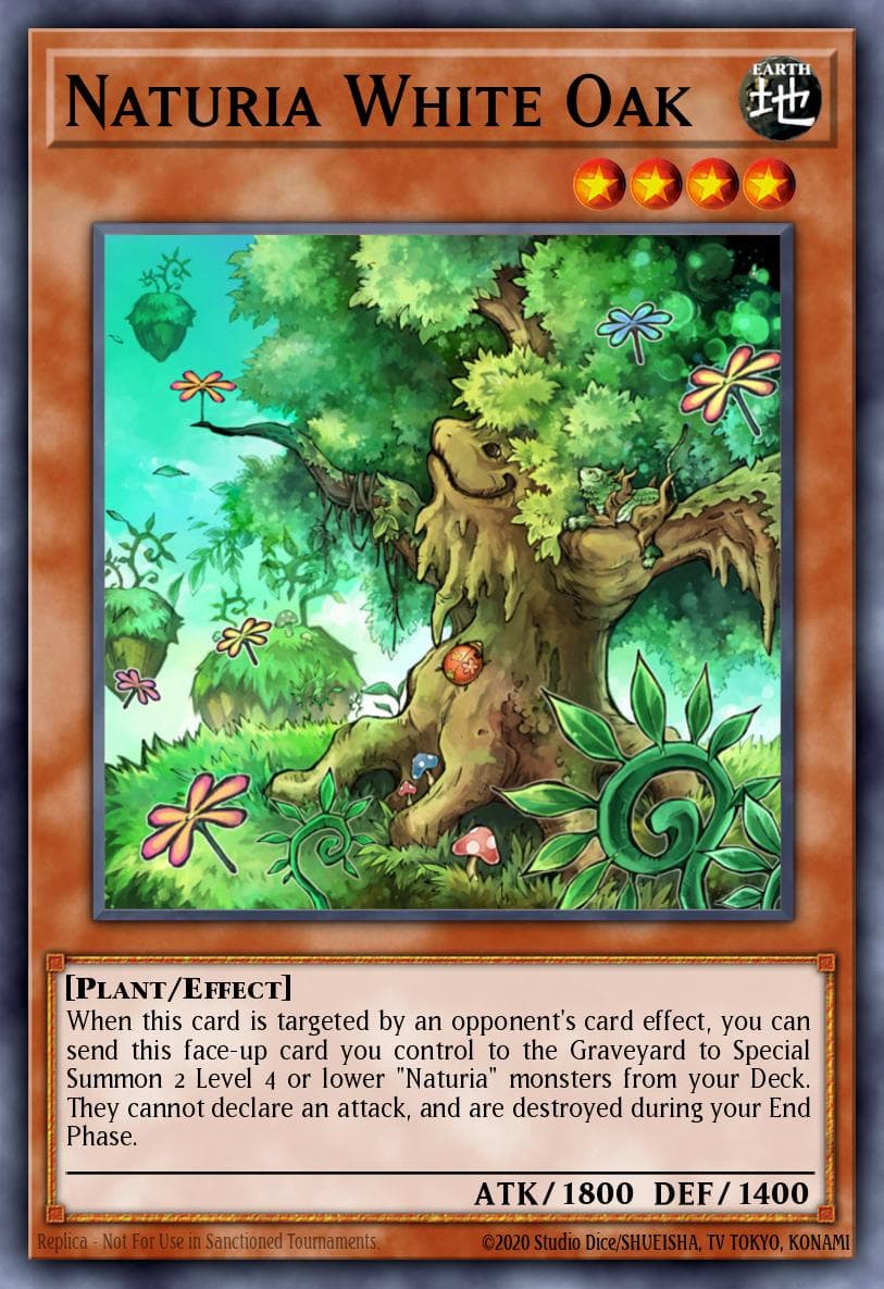 Naturia White Oak Hidden Arsenal 4: Trishula's Triumph card