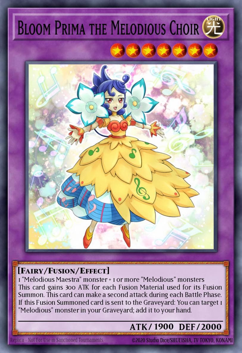 Bloom Prima the Melodious Choir Star Pack Battle Royal card