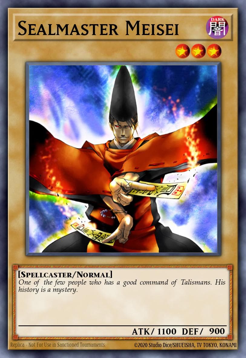 Sealmaster Meisei Ancient Sanctuary card