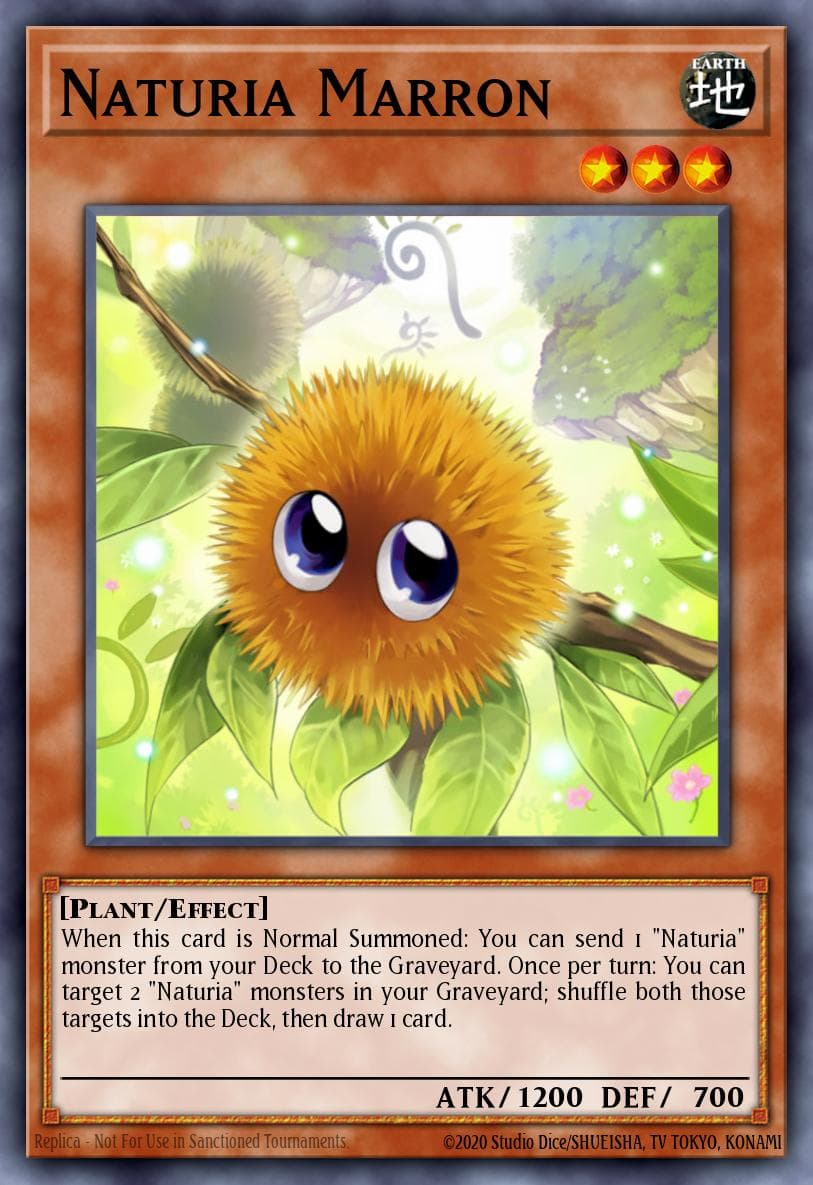 Naturia Marron OTS Tournament Pack 18 (POR) card