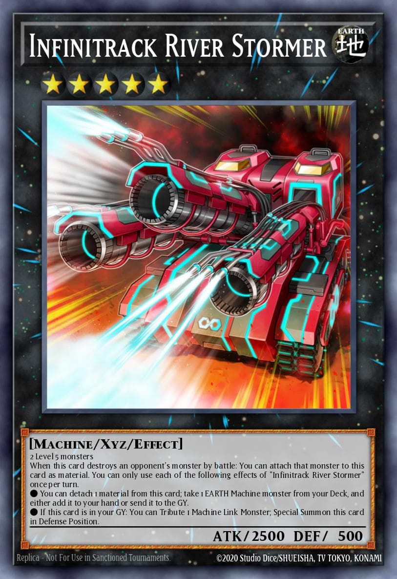 Infinitrack River Stormer The Infinity Chasers card