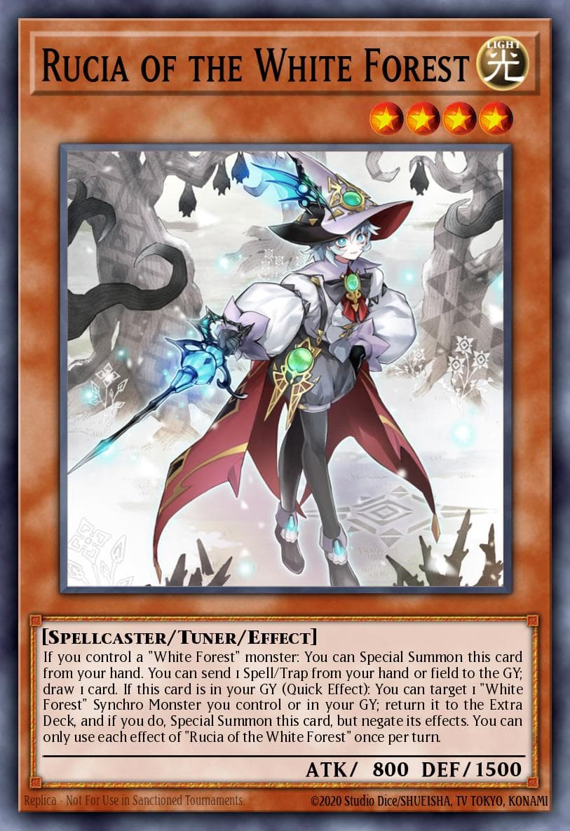 Rucia of the White Forest The Infinite Forbidden card