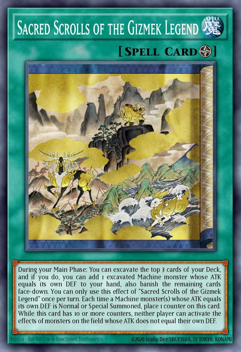 Sacred Scrolls of the Gizmek Legend Amazing Defenders card