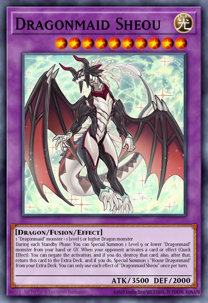Dragonmaid Sheou Eternity Code Premiere! promotional card card