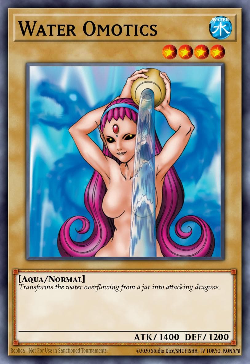 Water Omotics Metal Raiders card