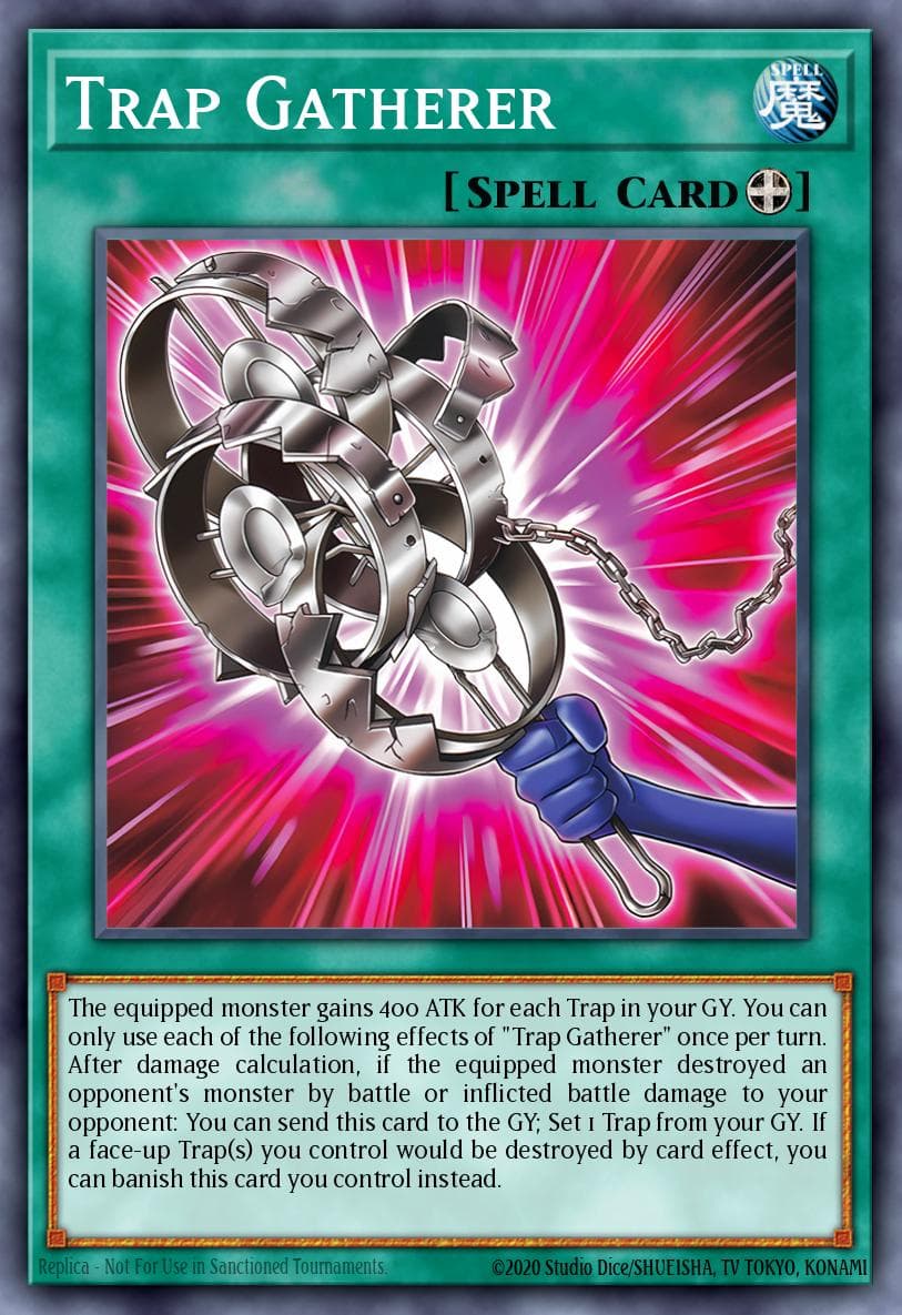 Trap Gatherer The Infinite Forbidden card