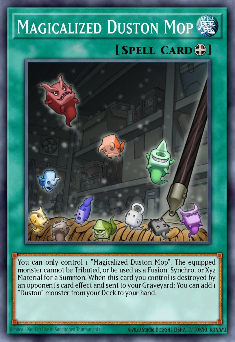 Magicalized Duston Mop Shadow Specters: Special Edition card