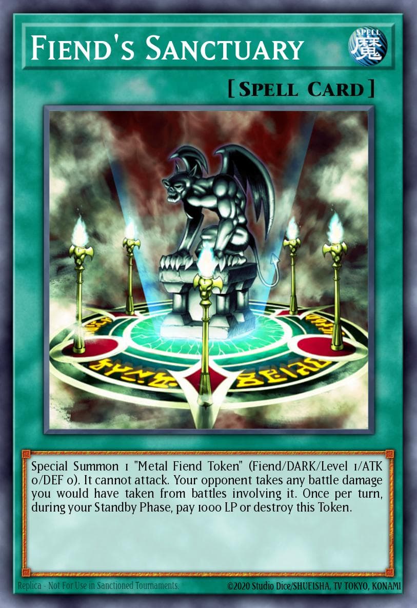Fiend's Sanctuary Speed Duel: Battle City Box card