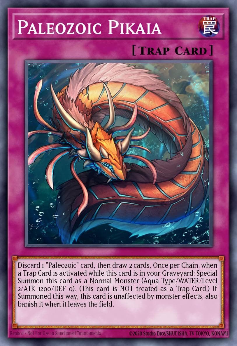 Paleozoic Pikaia 2017 Mega-Tin Mega Pack card