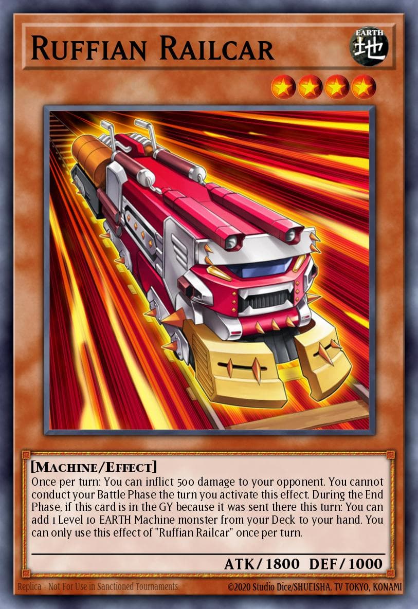 Ruffian Railcar The New Challengers: Super Edition card