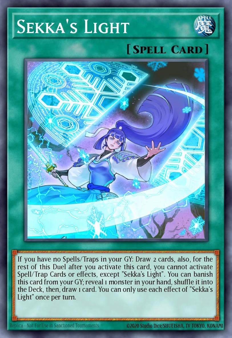 Sekka's Light Flames of Destruction Special Edition card