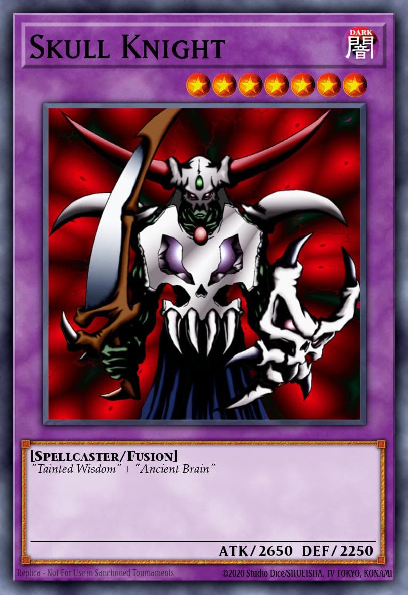 Skull Knight Metal Raiders card