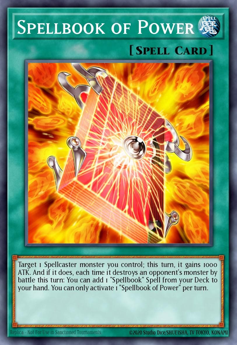 Spellbook of Power Structure Deck: Order of the Spellcasters card