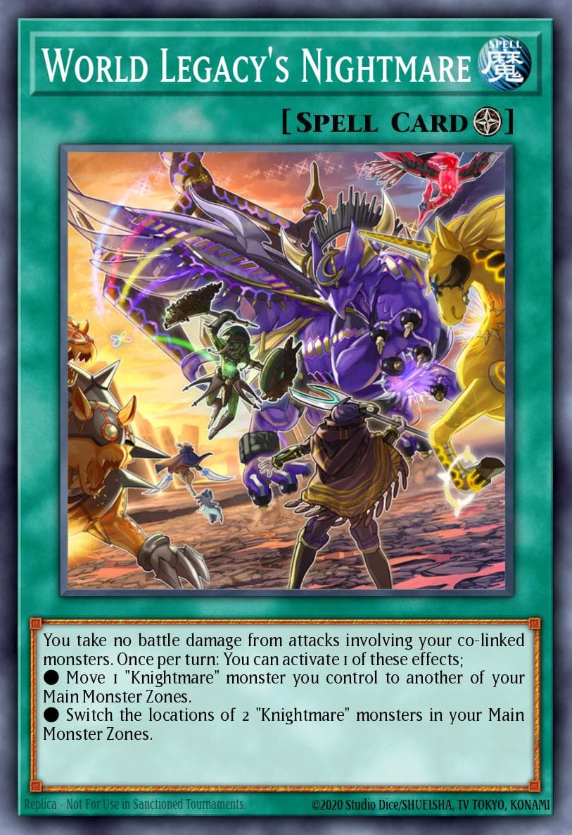 World Legacy's Nightmare Flames of Destruction Special Edition card