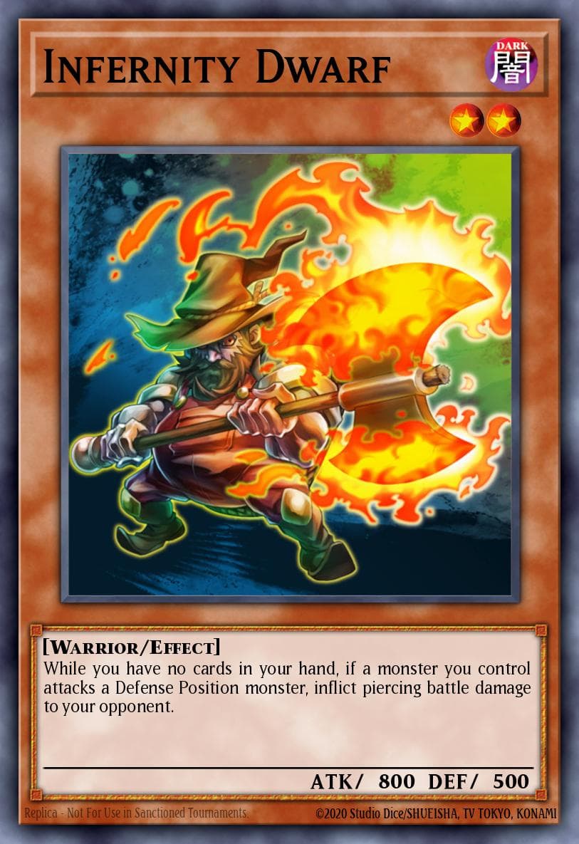 Infernity Dwarf Yu-Gi-Oh! 5D's World Championship 2009: Stardust Accelerator promotional cards card