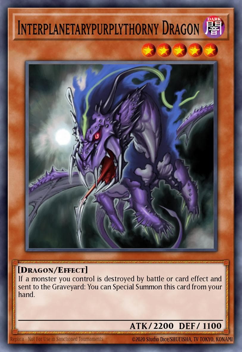 Interplanetarypurplythorny Dragon Starter Deck: Kaiba Reloaded card