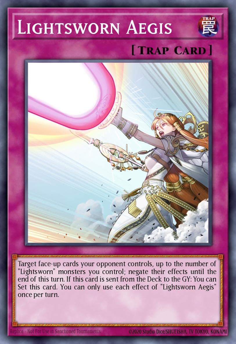 Lightsworn Aegis Legacy of Destruction card