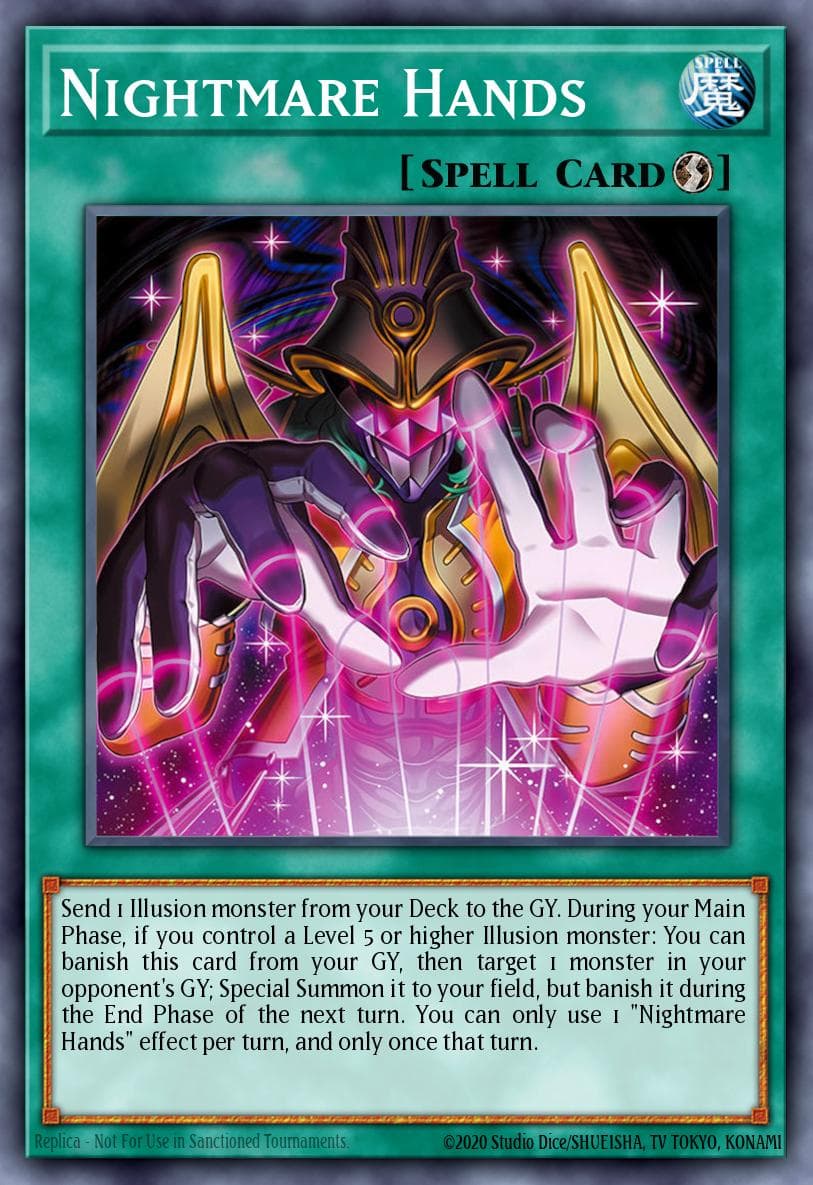Nightmare Hands Burst Protocol card