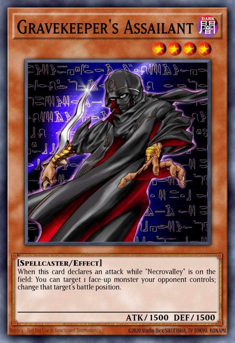 Gravekeeper's Assailant Pharaonic Guardian card