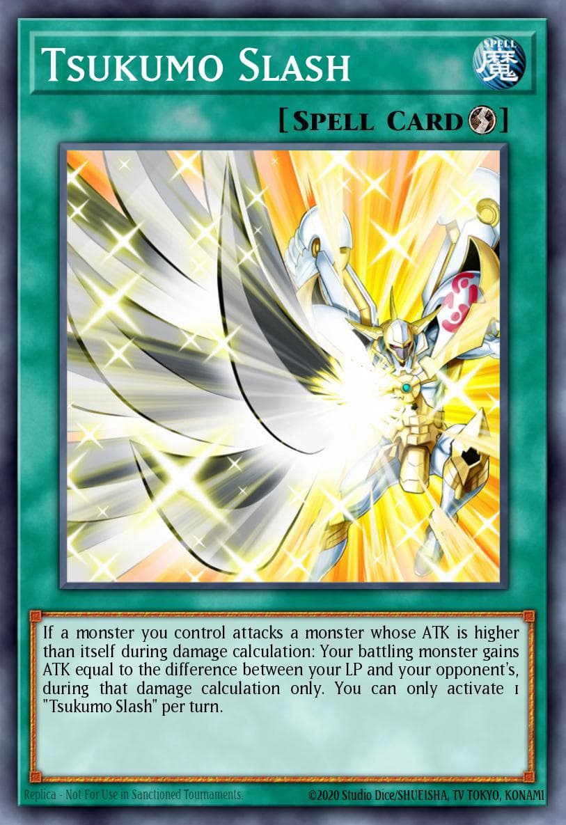 Tsukumo Slash Premium Gold: Infinite Gold card