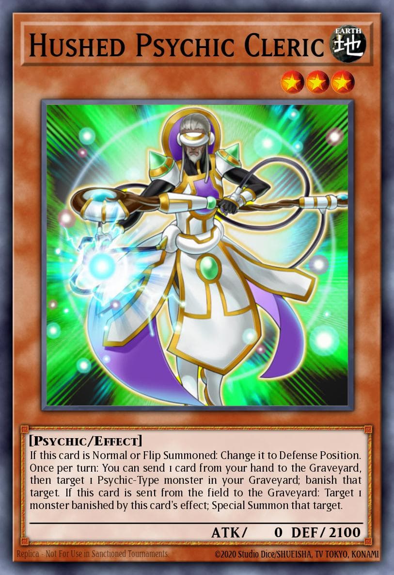 Hushed Psychic Cleric High-Speed Riders card