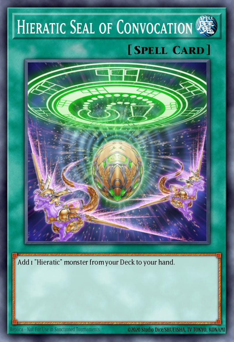 Hieratic Seal of Convocation Ghosts From the Past card