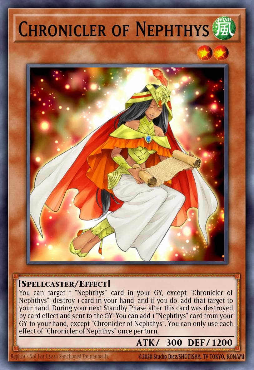 Chronicler of Nephthys Hidden Summoners card