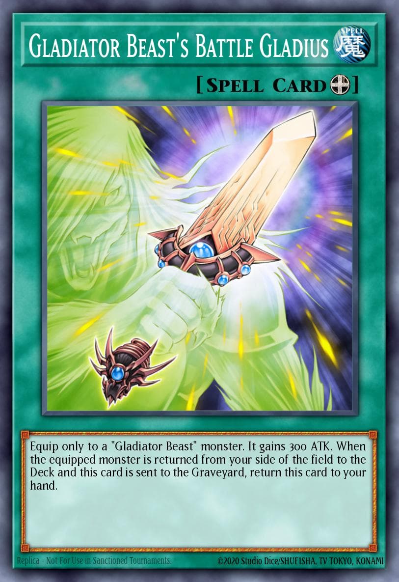 Gladiator Beast's Battle Gladius Gladiator's Assault: Special Edition card