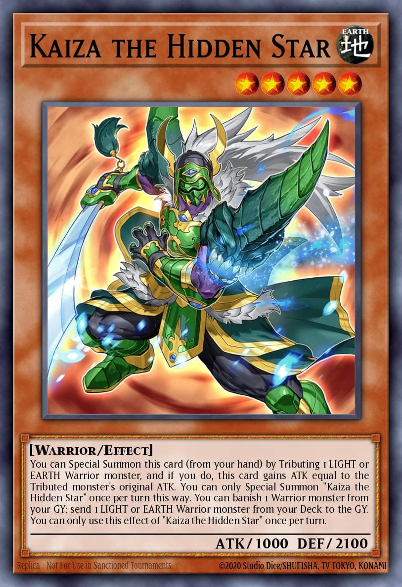 Kaiza the Hidden Star Battle of Chaos card